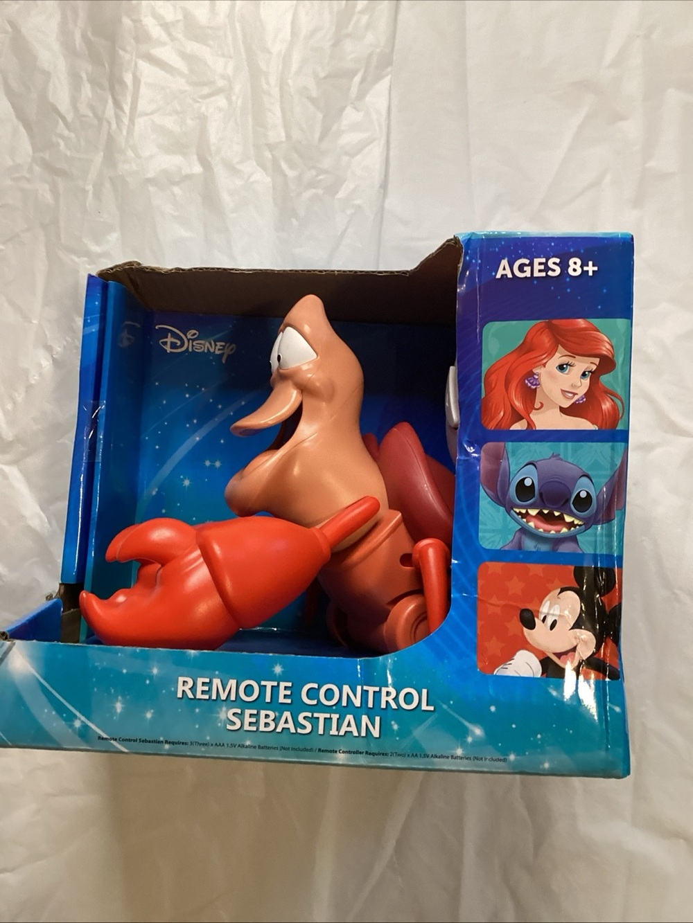 Disney Sebastian Remote Control Figure - Red, Brown
